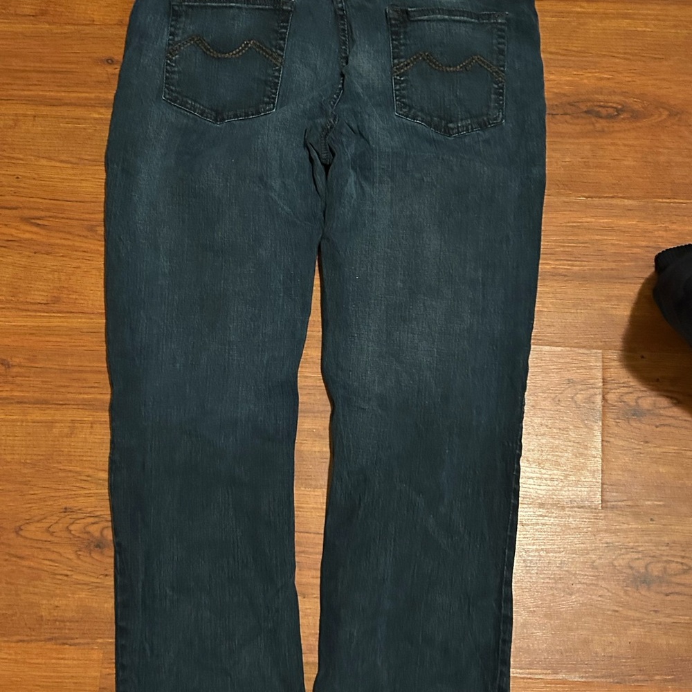 Men's Dark Urban Star Blue Jeans